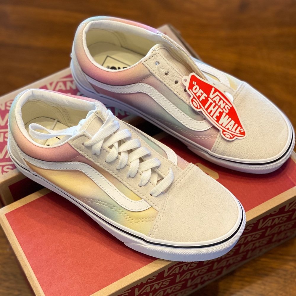 New Vans Old Skool (Aura Shift) Multi/Tr Wht - Picture 6 of 6